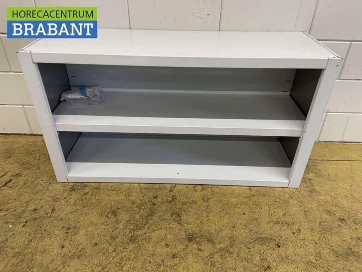 RVS Wandkast Kast Open model 120 cm Horeca, Zakelijke goederen, Horeca | Keukenapparatuur, Nieuw in verpakking, Ophalen of Verzenden
