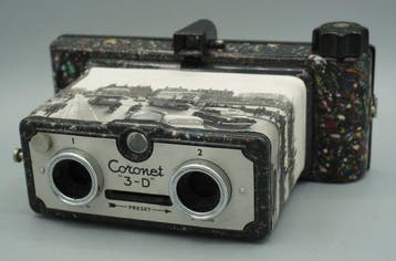 Coronet 3-D Stereo Camera (Made in England, c. 1950s) –