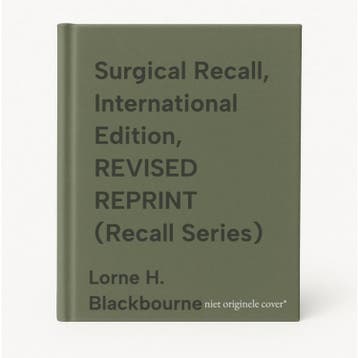 Surgical Recall, International Edition, REVISED REPRINT, Verzenden, Gelezen, Lorne H. Blackbourne