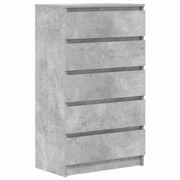 Commode Grijs Industrieel | Laatste Stuk! | 66% Korting, Gebruikt, 5 laden of meer, 100 tot 150 cm, Modern