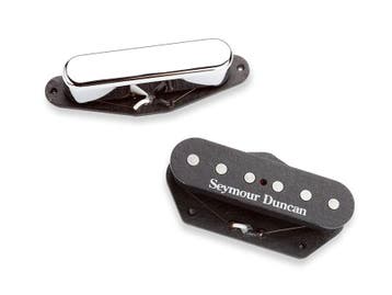 Seymour Duncan STR-2/STL-2 Hot-Tele pickupset chrome black, Verzenden, Nieuw