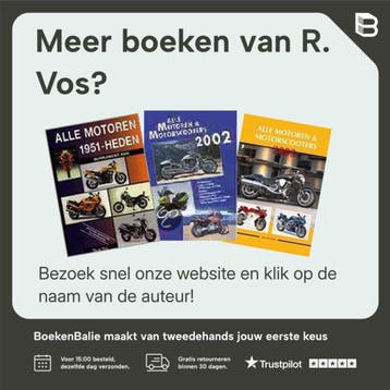 Alle motoren 1951-heden. Deel 1: Van Adler tot Kawasaki, Verzenden, Gelezen, R. Vos