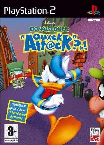 Disneys Donald Duck Quack Attack PS2 Morgen in huis!, 1 speler, Ophalen of Verzenden, Zo goed als nieuw, Avontuur en Actie