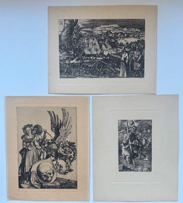 Albrecht Dürer (1471-1528), after - Old quality print -, Antiek en Kunst