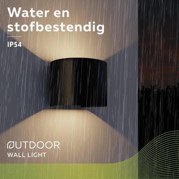 Calex LED Wandlamp Verona - Oval - LED Up &amp; Down -, Ophalen of Verzenden, Zo goed als nieuw
