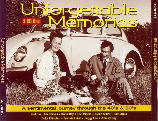 Various - Unforgettable Memories, Cd's en Dvd's, Cd's | Pop, Gebruikt, Ophalen of Verzenden