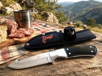 Elk Ridge - Keukenmes - Maatwerk: jachtmes/Bushcraft - Vast