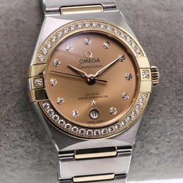 OMEGA - 29 mm, Stainless steel and 18K yellow gold -, Nieuw