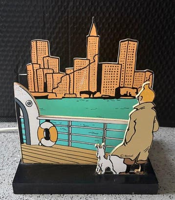 Tintin - Lampe Trousselier - Tintin en Amérique - (années, Nieuw
