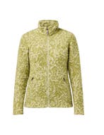 Ivanhoe dames wollen full-zip vest Tuva Jaquard Golden Li..., Kleding | Dames, Ivanhoe of Sweden, Verzenden, Nieuw, Groen