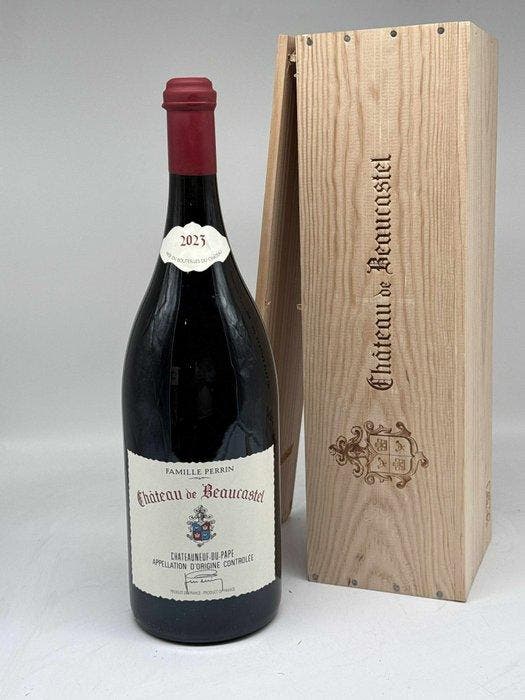 2023 Château de Beaucastel - Châteauneuf-du-Pape - 1 Dubbele, Verzamelen, Wijnen