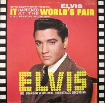 Elvis Presley - It Happened At The Worlds Fair, Ophalen of Verzenden, Gebruikt