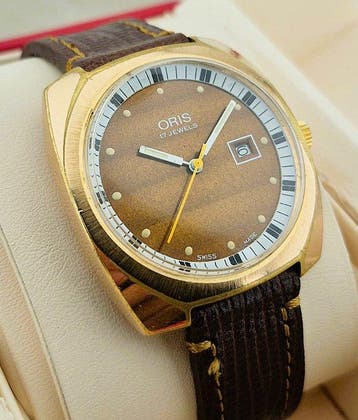 Oris - Zonder minimumprijs - Vintage Brown Dial - Heren -, Nieuw