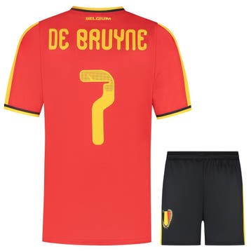 De Bruyne Belgie Voetbaltenue Thuis - WK 2026 - Kind en, Verzenden, Nieuw