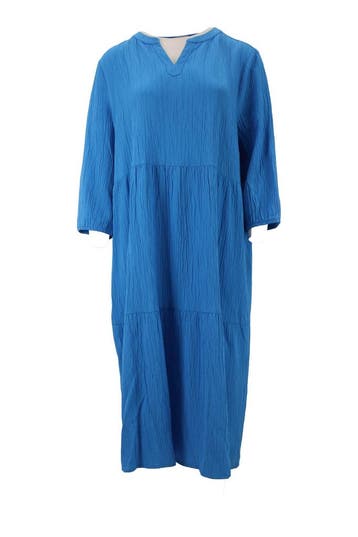 Cecil Jurk in maat L Blauw, Kleding | Dames, Cecil, Verzenden, Zo goed als nieuw, Blauw
