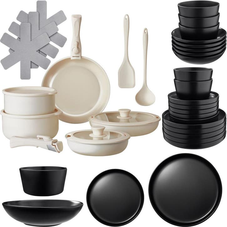 Keukenstartersset voor 6 personen met servies, pannen en mee, Auto's, Chrysler, Verzenden