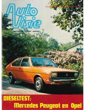 1973 AUTOVISIE MAGAZINE 34 NEDERLANDS, Nieuw, Author