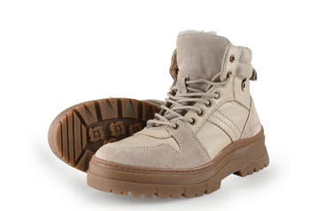 Cafe Moda Enkellaarzen in maat 40 Beige, Verzenden, Beige, Cafe Moda, Lage of Enkellaarzen