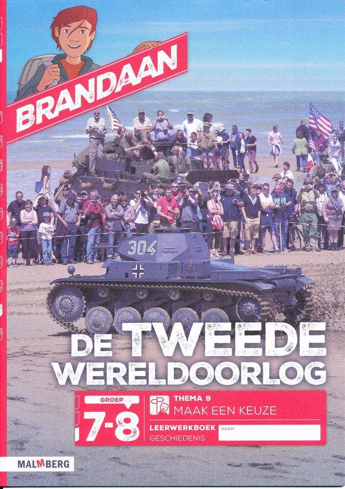 Brandaan versie 2 Leerwerkboek thema 9 groep 7-8 (per stuk), Boeken, Schoolboeken, Nieuw, Verzenden