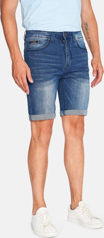 2dekans | Mario Russo Denim Short Dark Used - Korte, Kleding | Dames, Spijkerbroeken en Jeans, Mario Russo, Ophalen of Verzenden