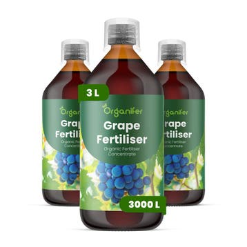 Druif vloeibare meststof - Set 3x1 liter, Verzenden, Mest