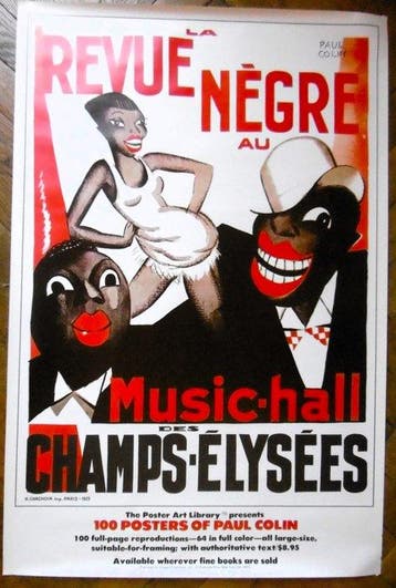 Paul Colin - Joséphine Baker - Revue Nègre au Music-hall des