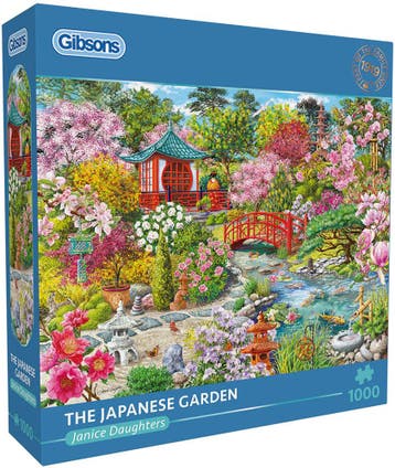 Janice Daughters - The Japanese Garden Puzzel (1000 stukjes), Verzenden, Nieuw