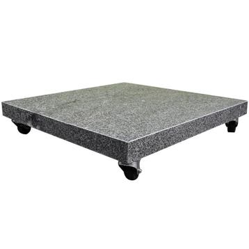 AVH Parasolvoet 90 kg met 4 wielen graniet, Ophalen of Verzenden, Nieuw