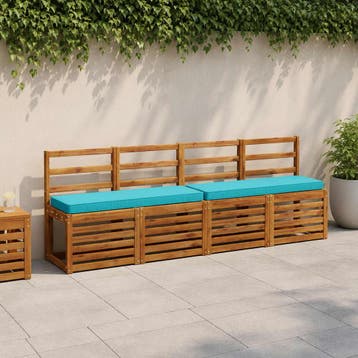 vidaXL 2-delige Bankkussens VUGHT 2 pcs 100% Polyester, Verzenden, Nieuw