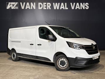 Renault Trafic 2.0 dCi 131pk L2H1 Euro6 Airco | 2x zijdeur |, Stof, Gebruikt, Renault, Wit