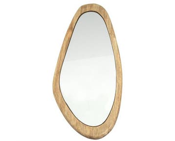 Spiegel Laban small - natuurlijk | BY-BOO, Huis en Inrichting, Woonaccessoires | Spiegels, Ophalen of Verzenden, Nieuw