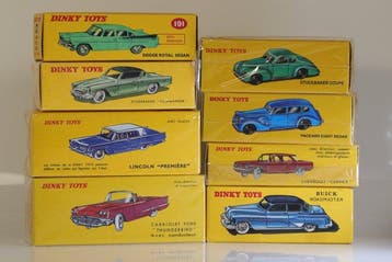 Atlas, Dinky Toys 1:43 - Modelauto (8) - Set of classic, Nieuw