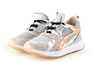 Shoesme Sneakers Meisjes in maat 34 Zilver, Verzenden, Jongen of Meisje, Schoenen, Zo goed als nieuw