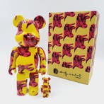 Medicom Toy x Andy Warhol - Be@rbrick 400% 100% Pink Cow