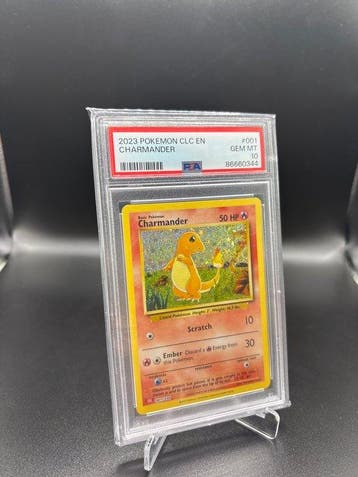 Pokémon - 1 Graded card - Charmander 001 Clasic Collection, Nieuw