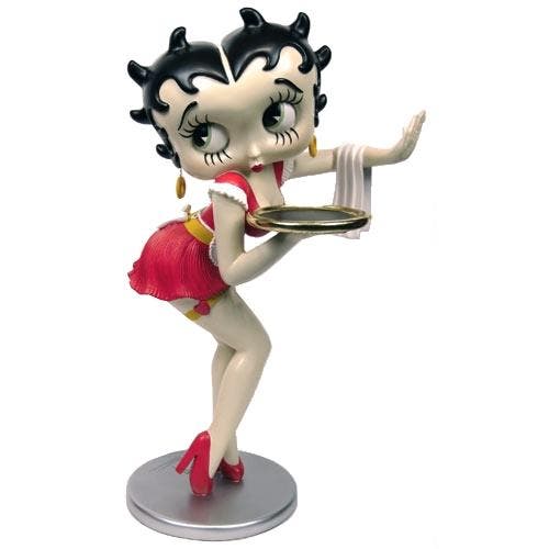 Betty Boop Waitress Red 3ft, Verzamelen, Beelden en Beeldjes, Ophalen