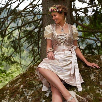 2dekans | Dressforfun Mini-Dirndl Burgau model 2 XXL -, Dressforfun, Ophalen of Verzenden, Zo goed als nieuw
