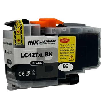 Huis-Merk  BROTHER LC-427 XLBK +CHIP Black 110ml, Verzenden, Nieuw, Brother