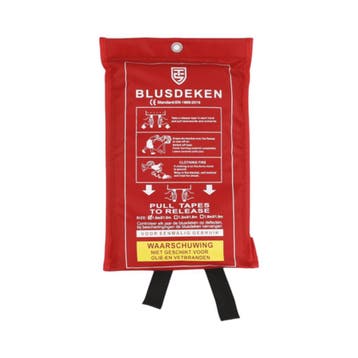 Blusdeken Softbag 100x100 cm, Huis en Inrichting, Brandblussers en Brandkasten, Verzenden, Nieuw