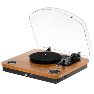 Adler AD 1914E Platenspeler met Speakers & Bluetooth – Vinyl, Ophalen of Verzenden, Nieuw