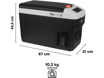 Teesa EASY COOL TSA5007 - Compressor reiskoelkast -, Caravans en Kamperen, Camper-accessoires, Verzenden, Zo goed als nieuw