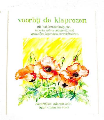 Voorbij de klaprozen - Rood, Verzenden, Gelezen
