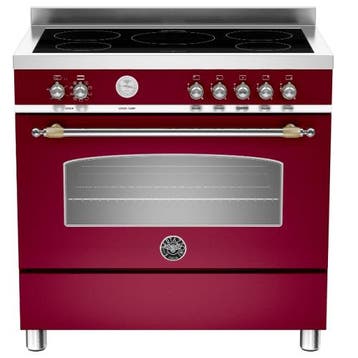 €4768.50 BERTAZZONI HER905IMFESVIT Fornuis 90 cm, Ophalen of Verzenden, Nieuw, Vrijstaand