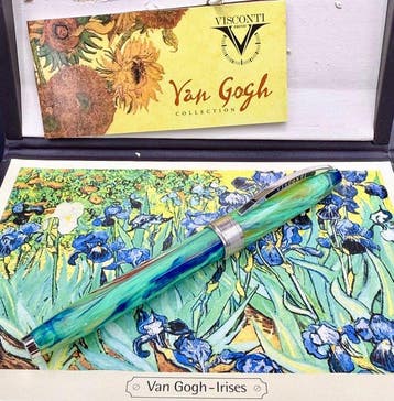 Visconti - Van Gogh Irises - Roller balpen, Nieuw