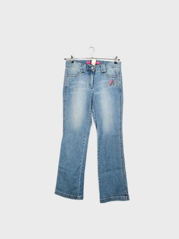 Crocodile Jeans Dames maat WW29 / L37 Blauw Vintage, Ophalen of Verzenden, Nieuw