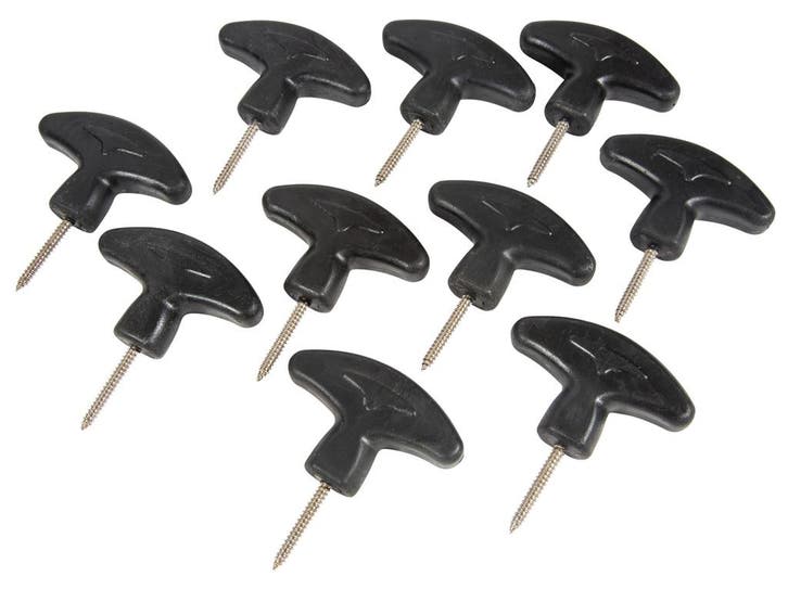 Ultimate Screw Pegs (10pcs) Haringen, Watersport en Boten, Hengelsport | Algemeen, Overige typen, Nieuw, Verzenden