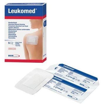 Leukomed 7,2 x 5 cm - per 50 stuks, Verzenden, Nieuw
