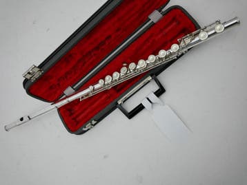 Gebruikte Dwarsfluit Sankyo Model Prima Silver Sonic, Ophalen of Verzenden, Gebruikt