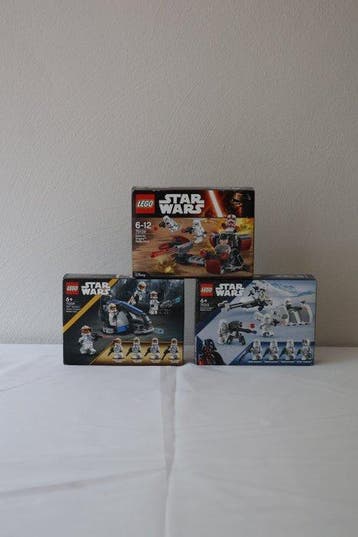 Lego Set - Star Wars - Starwars battle packs 75134; 75359;, Kinderen en Baby's, Speelgoed | Duplo en Lego, Nieuw