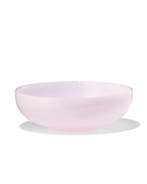 HEMA Schaaltje 14.5cm glas marmereffect roze, Verzenden, Nieuw